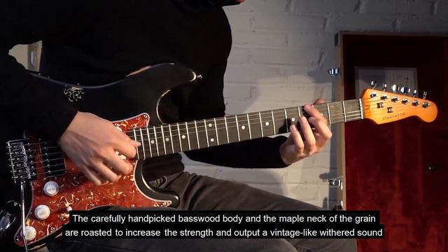 REVIEW | Starfavor Reteo Series S60 SSH Relic Electric Guitar Demo смотреть онлайн