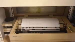 EPSON LQ-1050 DOT MATRIX PRINTER SOUND