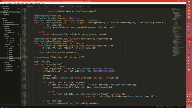 Countering profanity - Building a discord.py bot - Part 23 смотреть онлайн