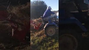 Ворошилка для мотоблока и минитрактора вм-3 чебоксары. Тестируем на тракторе РУСИЧ.