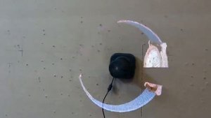 Голографический проектор вентилятор 3D 43 см MR