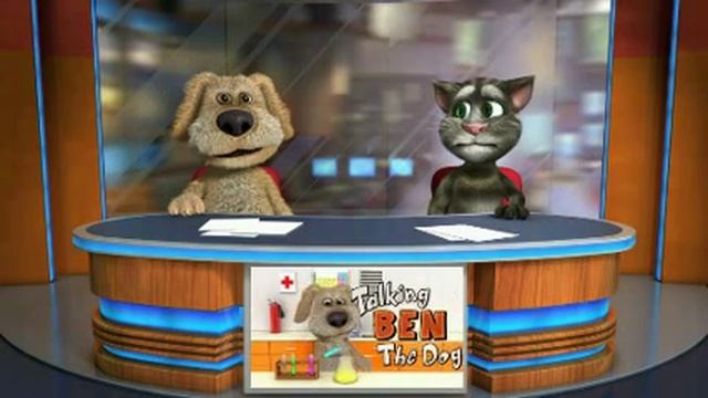 Talking Tom & Ben News ludi voditelji смотреть онлайн