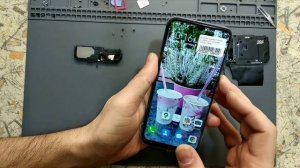 Huawei P smart S 2020(AQM-LX1) разбор, замена дисплея
