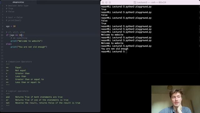 Python from Scratch #3 Flow Control - if, elif, else