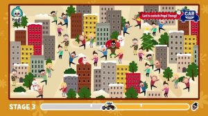 22 Давайте поймать папи Йонга! Рождественские Воры Pinkfong & Hogi Hogi Мини-Игра Играть с Хо