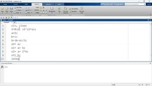 Simple Matlab Code for Simpson's 3/8 Rule