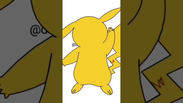 Pikachu in python turtle #python #pydroid3 #pythonturtlegraphics