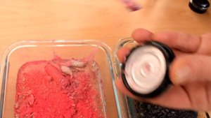 Pink vs Black vs White - Mixing Makeup Eyeshadow Into Slime ASMR
