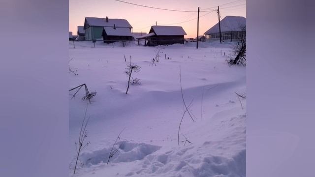 Зима.Вечер.