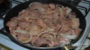 Чашушули из свинины по-грузински