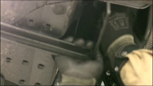 Монтаж угловой защиты заднего бампера Kia Sportage