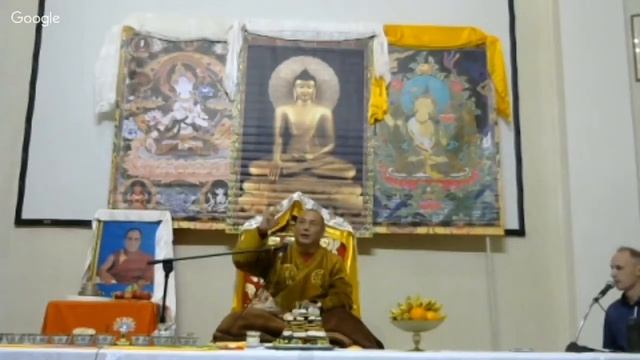 5 Запись лекции № 2 Досточтимого Геше Джампа Тинлея в Иркутске  12 09 2017 смотреть онлайн