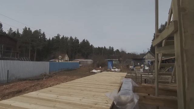 Садовая дорожка на винтовых сваях.Часть 2 смотреть онлайн