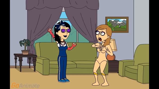 Annabelle makes Erika naked/grounded смотреть онлайн