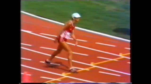 1984 Marathon Women, The Finish Of Gabriela Andersen