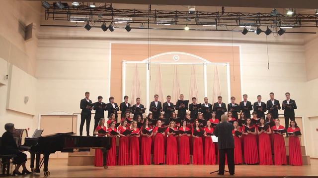 Гнесинка. Хор вокального отдела. смотреть онлайн