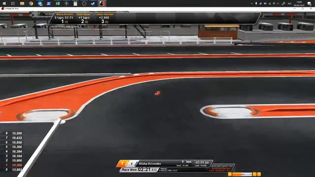 Онлайн соревнования в автомодельном симуляторе, посвящённые 75-ой годовщине Победы в ВОВ, Старшие смотреть онлайн