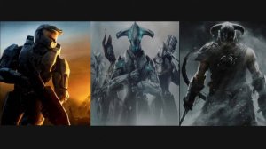 Halo,Skyrim,Warframe Mashup