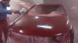 покраска авто своими руками #покраска #полная #авто #своимируками #гараж