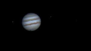 The power of a 10-inch dobsonian telescope (254 mm)