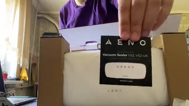 Розпаковка вакуумного пакувальника AENO VS2