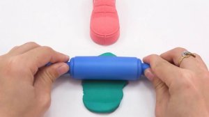 Как сделать радужные туфли из кинетического песка для вырезания ASMR