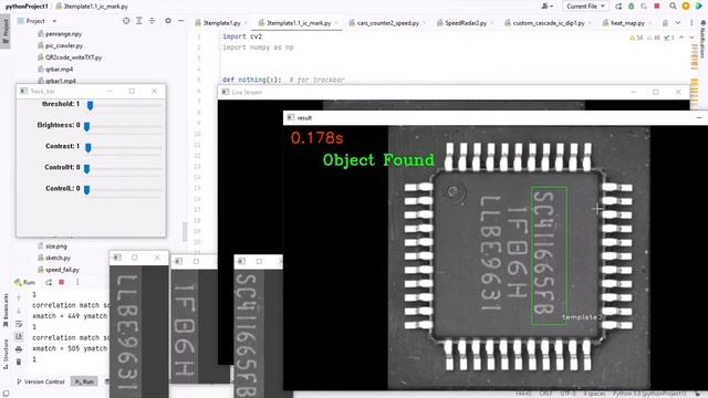 Opencv : Python | Multi Template Match | Application Simulation |