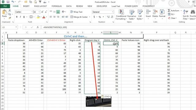 Excel - 8 Ways to Paste Values - Episode 1814