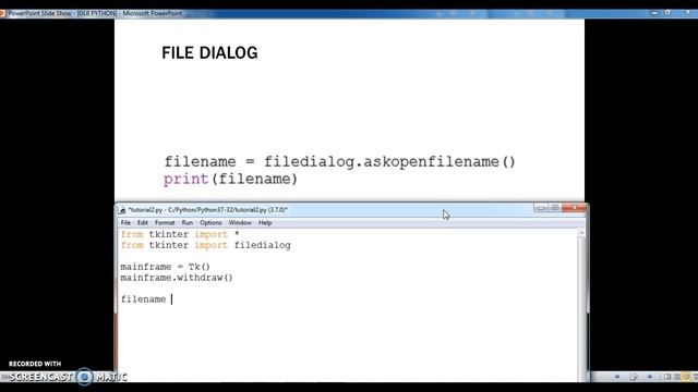 Tutorial GUI Python - File Dialog смотреть онлайн
