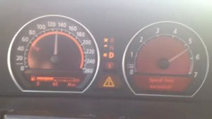 2005 BMW 750i e65 e66 acceleration, winter tyres 50-200 km/h