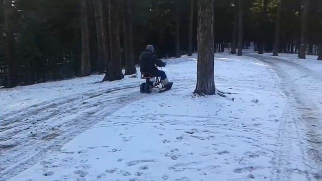 мотоснегокат НОВАТОР