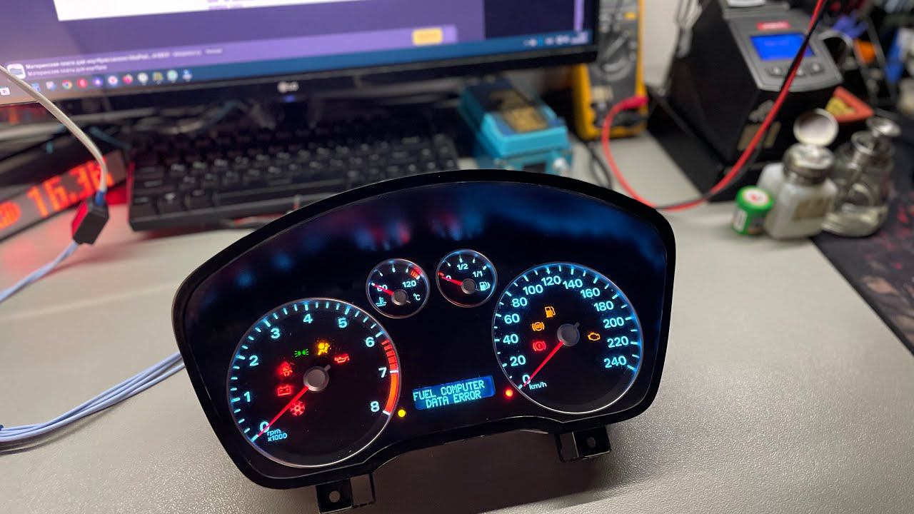 Форд фокус 2 Пересвет панели приборов смотреть онлайн