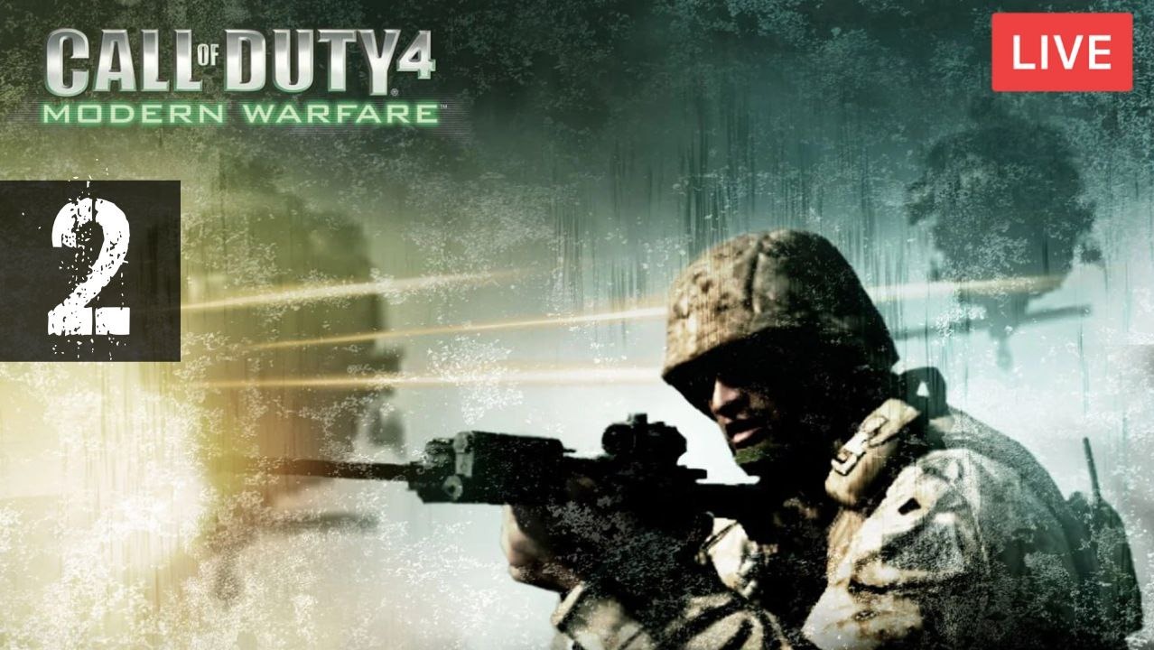 ПРОДОЛЖАЕМ ПРОХОЖДЕНИЯ КУЛЬТОВОЙ СЕРИИ ИГР  Call of Duty 4 Modern Warfare Часть#2