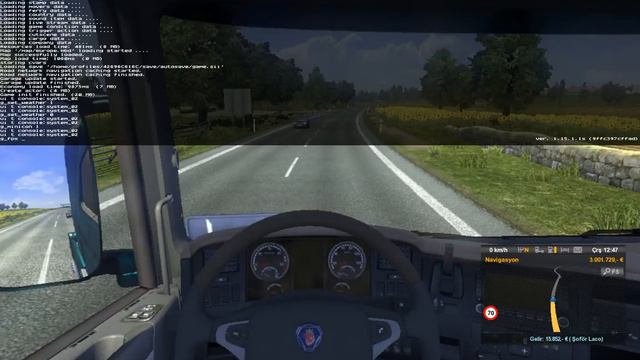 ETS 2 Console Code - Show FPS