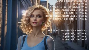 "Не умирай любовь" - мой кавер на песню