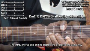 IN THE AIR TONIGHT Acoustic Phil Collins 3 EASY CHORDS GUITAR Tutorial @EricBlackmonGuitar