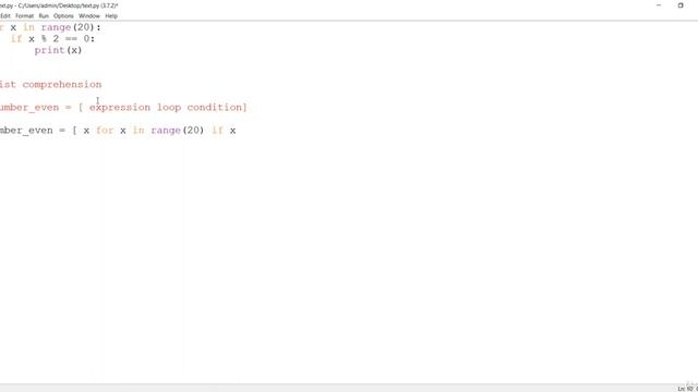 List Comprehension in python | hacking with python | HackVenom