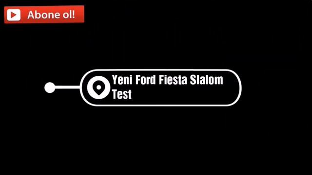 Ford Fiesta ve Ford Kuga Esp ve Slalom Test смотреть онлайн
