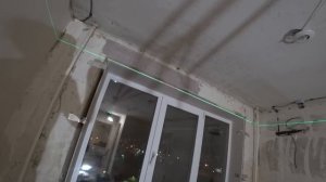 Гостиная. Откос из гипсокартона! Установка подоконника. Полочка своими руками!