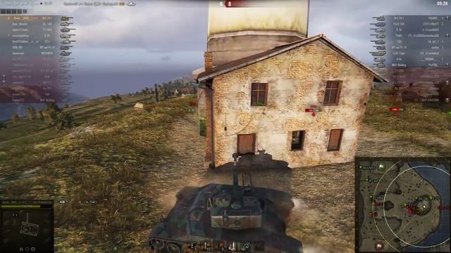 Bat.-Chatillon 25 t, Утёс,8к dmg,8фрагов! смотреть онлайн