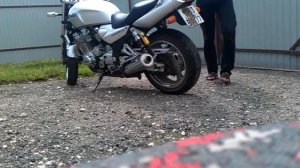XJR 1300 прямотоки из родных глушителей №2