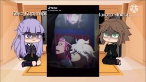 🌾Реакция Наэги Макото и Киригири Кёко на шипы, ТТ и лайк🍃