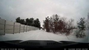 Рено Дастер по глубокому снегу