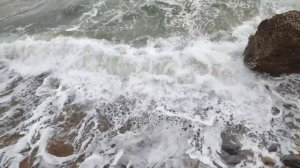 Шум моря во время шторма. Звуки моря для фона. Sound of the sea. Relax.