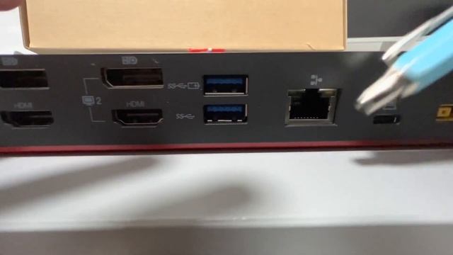 ThinkPad Hybrid USB-C with USB-A Docking station- Unboxing смотреть онлайн