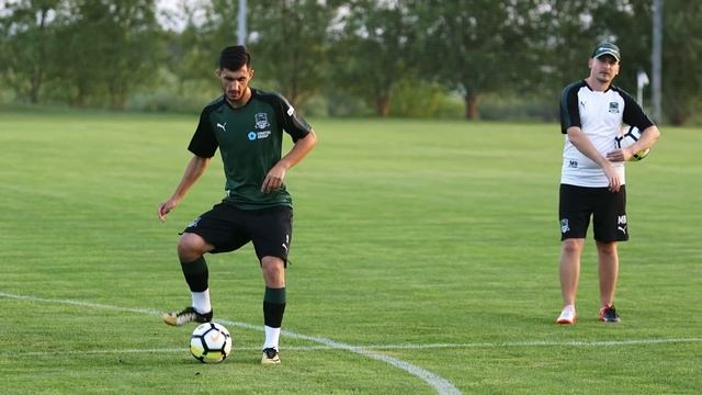 Тренировочный процесс «Краснодара» смотреть онлайн