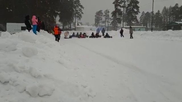 Зимнее первенство по картингу. г. Новосибирск смотреть онлайн