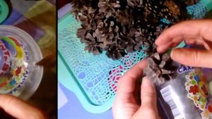 Осенний декор. Поделки своими руками из сосновых шишек и коры быстро и легко