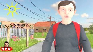 СКУЛБОЙ РАНЕВЕЙ ВЫШЕЛ НА ПК!СБЕЖАЛИ ЧЕРЕЗ КРЫШУ!ИГРА SCHOOLBOY RUNAWAY ПРОХОЖДЕНИЕ КОНЦОВКА 4!