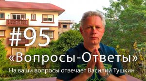 "Вопросы-Ответы", Выпуск #95 - Василий Тушкин отвечает на ваши вопросы